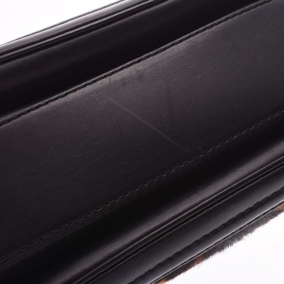 Gucci Bamboo Bag Leopard Black Harako Leather Handbag - Picture 8 of 9